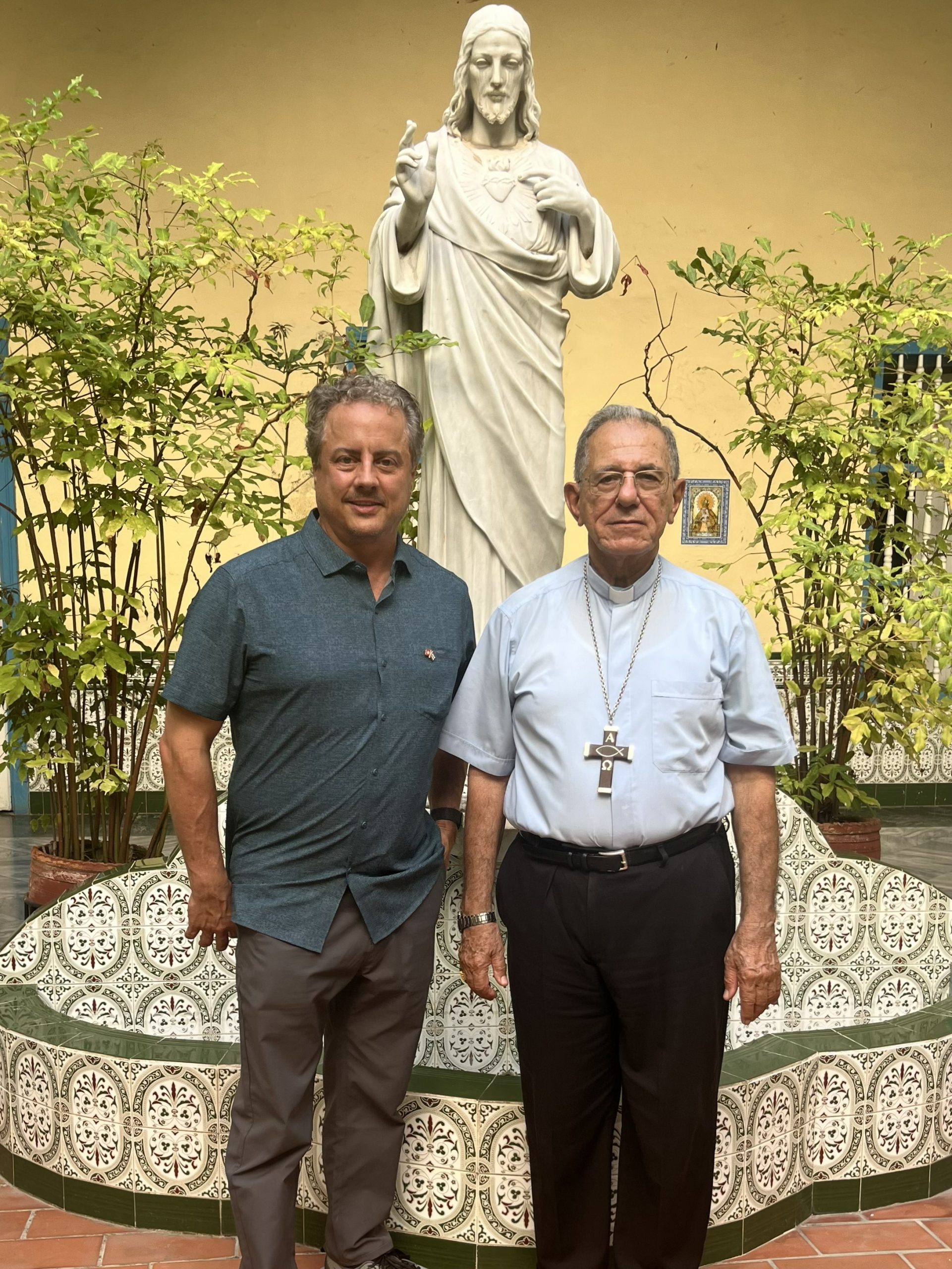 Meeting with the Archdiocese of Havana reinforces collaboration for charitable service