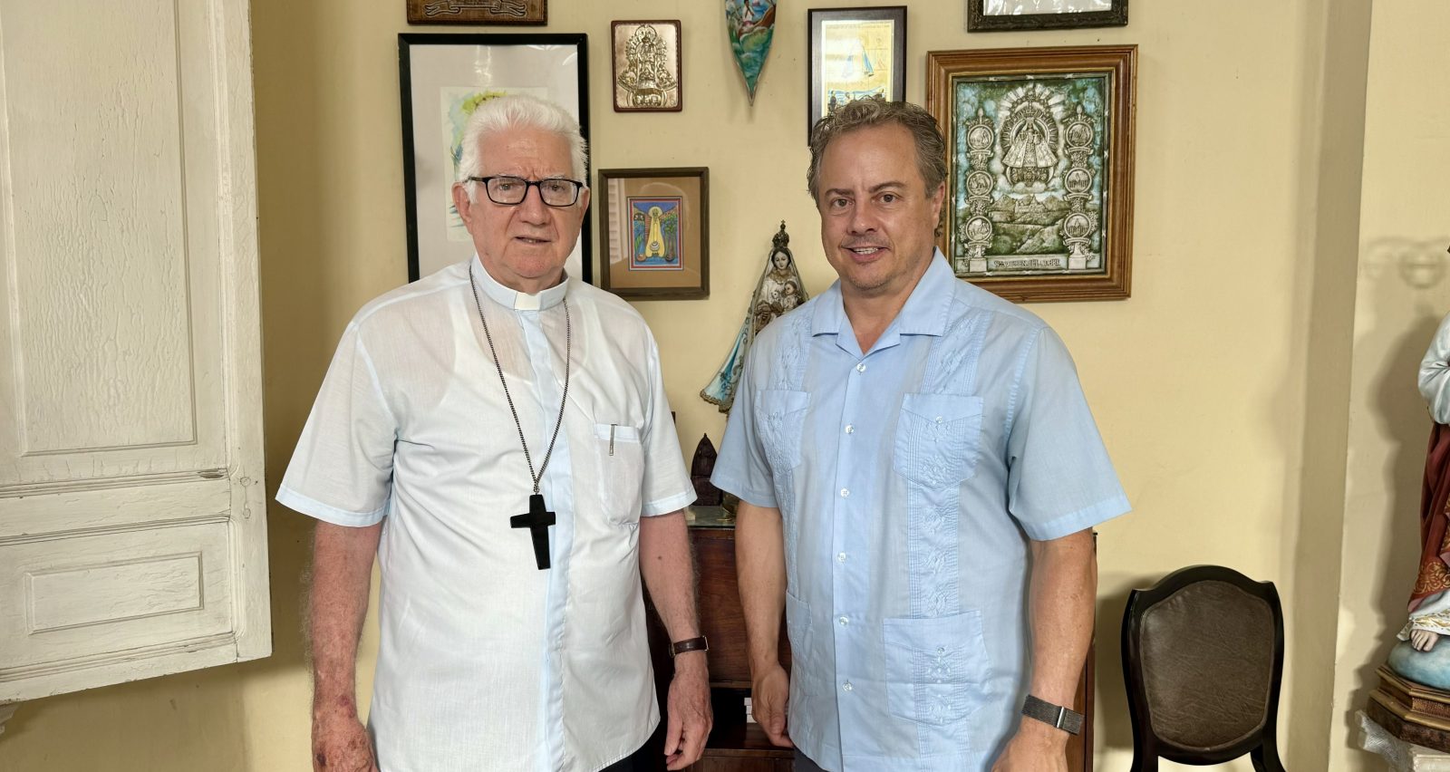Working visit with the Archbishop of Santiago de Cuba supports Order of Malta projects in Oriente