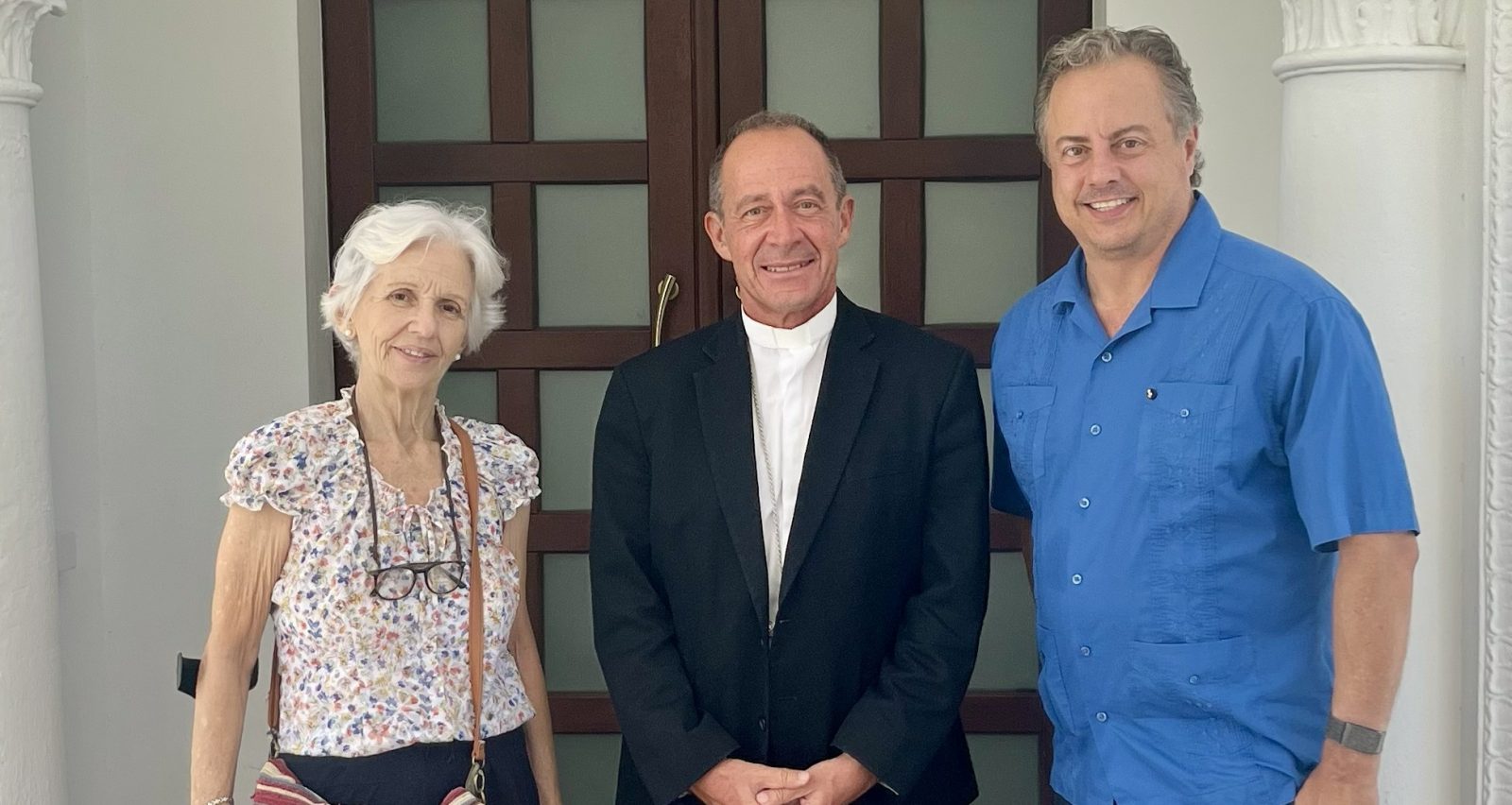 Courtesy visit with the Apostolic Nunciature advances coordination for charitable works in Cuba